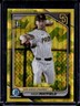 2024 Bowman Draft Sapphire Kash Mayfield Chrome Refractor Yellow 1st #/75 Padres