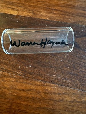 Warren Haynes Gov't Mule Signed Glass Slide