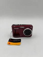 Kodak PIXPRO FZ43 Digital Camera Red 16MP w/4x Zoom - Tested