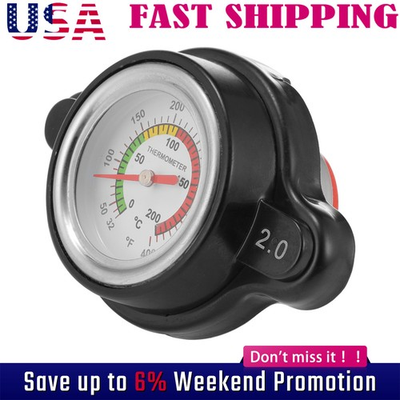 #ad High Pressure Radiator Cap with Temperature Gauge 2.0 Bar for KTM 250 EXC F $12.89