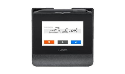 Wacom STU540 Signature Capture Pad - 5'' TFT LCD, 800x480, schwarz