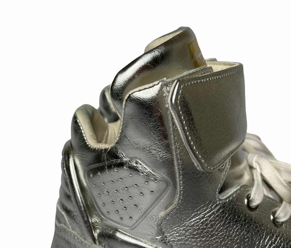 Mens Alexander Mcqueen x Puma Move Mid Metallic Silver Mens Alexander Mcqueen x Puma Move Mid Metallic Silver