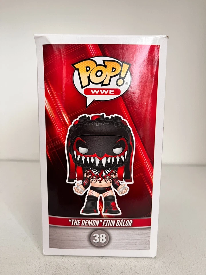 Figura De Lucha Libre WWE Serie #38 The Demon Finn Balor Funko Pop Vinyl En Caja - Imagen 4 de 4