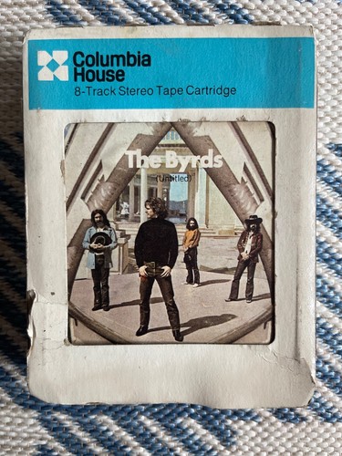 The Byrds- Untitled 8-Track Tape. UNTESTED ORANGE WITH SLEEVE