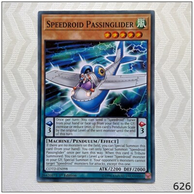Speedroid Passinglider - COTD-EN098 - Common 1st Edition Yugioh