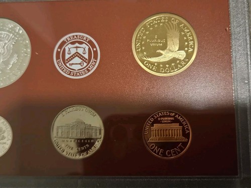 2007-S US Mint Silver Proof Set with COA & Box 14 Coins 7-90% Silver Coins, WoW! - Picture 12 of 21