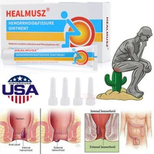 HEALMUSZ Hemorrhoid Ointment Cream Rapid External Hemorrhoids Treatment Unisex