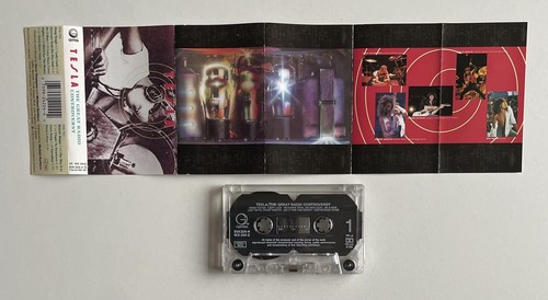 Tesla - The Great Radio Controversy Geffen Records 1989 Tape Cassette US Import