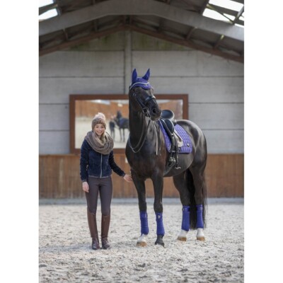 LeMieux Loire Polo Bandagen Ink - Large Luxus Fleece, Training, Schule