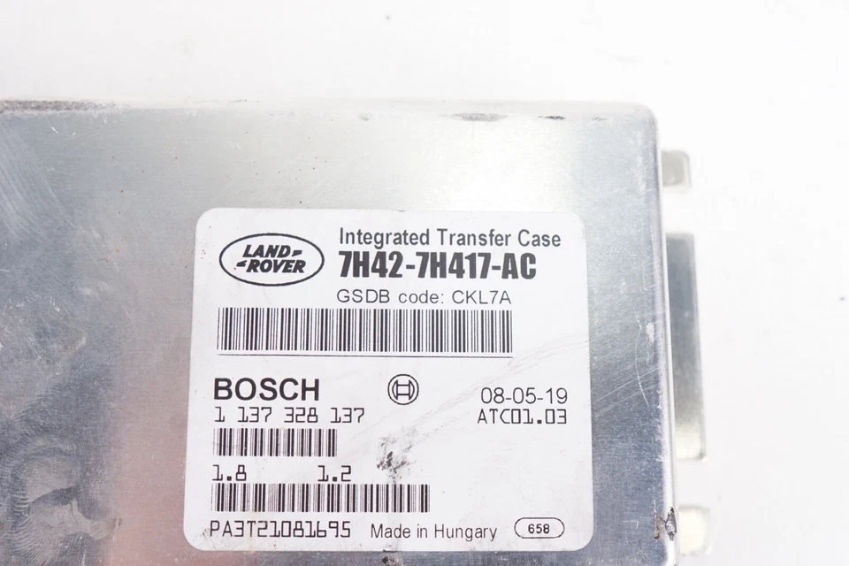 Módulo de controle de caixa de transferência LAND ROVER LR3 RANGE ROVER TCM FABRICANTE DE EQUIPAMENTO ORIGINAL 2005 - 2009 - Imagem 2 de 3