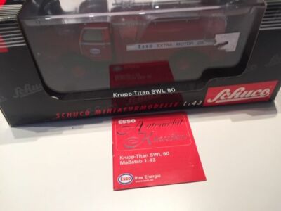 Schuco 1/43 - Krupp SWL80 Titan 1953 Planen-LKW - Réf. 03031