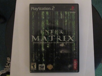 Enter the Matrix PlayStation 2 PS2 Video Game - Complete cib
