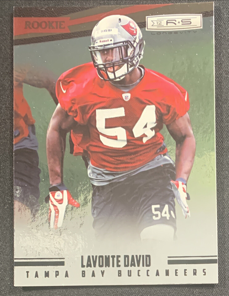 Lavonte David 2012 Panini Rookies & Stars Longevity Rookie Card RC #188
