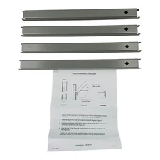 4 Count Alera Two Row Hangrails for Alera 30″ & 36″ Wide Lateral Files Aluminum