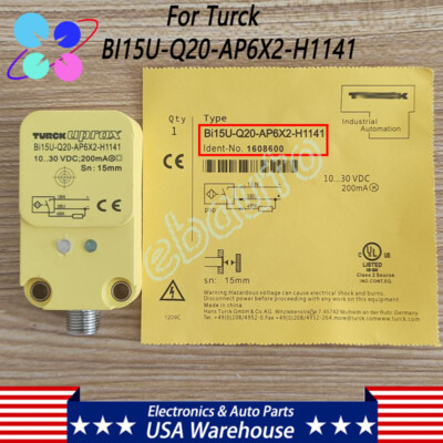 1PC NEW For TURCK Bi15U-Q20-AP6X2-H1141 BI15UQ20AP6X2H1141 Proximity Switch