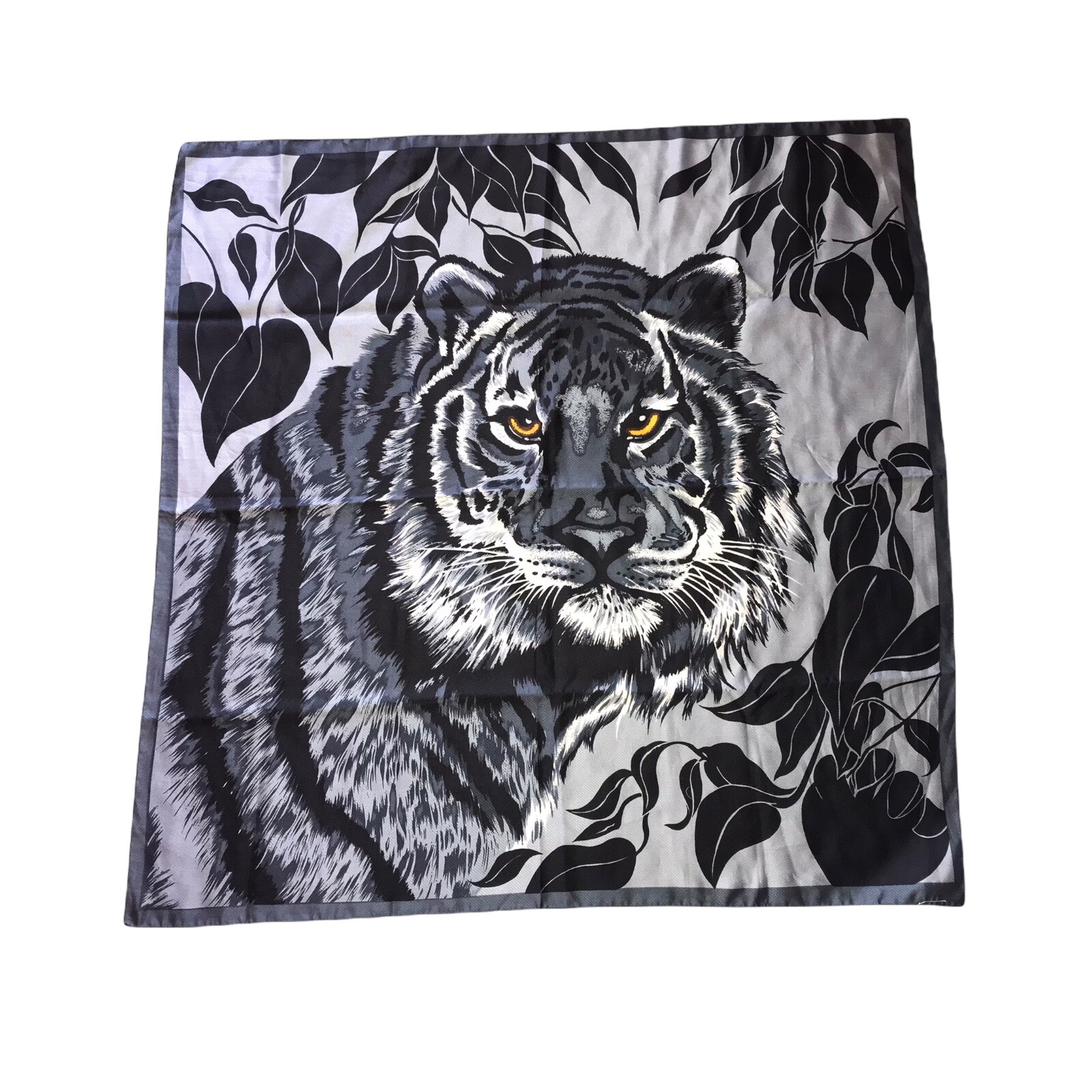 Tiger Head Pattern Scarf or Decorative Tapestry-image