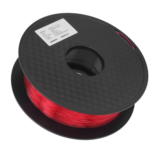 (Clear Red)1Kg TPU Filament For 3D Printing Pen 3D Printing Filament Bundle - Picture 2 of 23