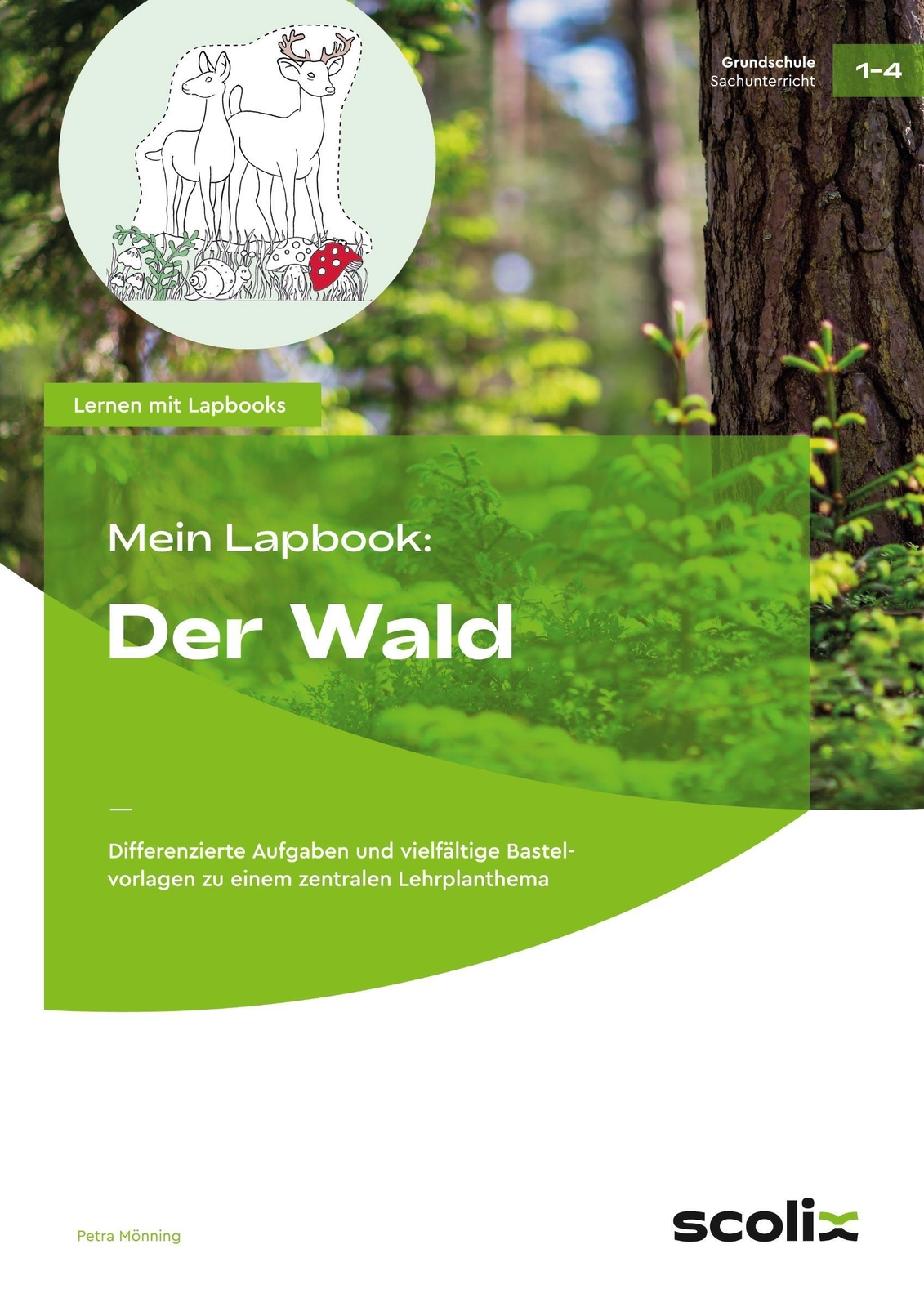 Thumbnail - Mein Lapbook: Der Wald | Petra Mönning | Broschüre | Broschüre