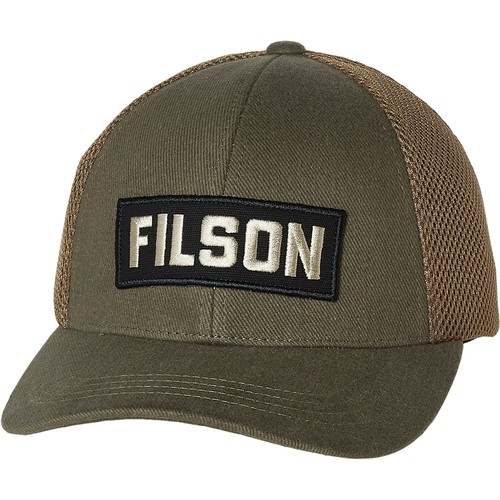 Filson Mesh Logger Cap - Leather Strap 