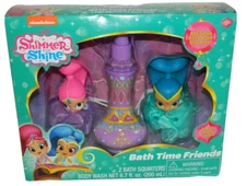 Shimmer and Shine Bath Time Friends with 2 Squirters and Body Wash Gift Set