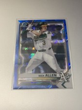 2021 Bowman Chrome Prospect SAPPHIRE EDITION REFRACTOR Nick Allen #BCP-147
