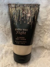 Bath Body Works INTO THE NIGHT Glowing BODY SCRUB 8 oz BRAND NEW