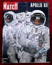 PARIS MATCH N°1072 du 22 NOVEMBRE 1969 - APOLLO XII - CONRAD & BEAN - LUNE