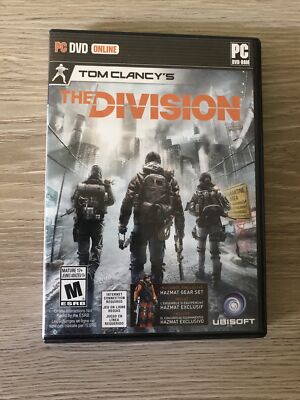 Tom Clancy's The Division - PC DVD Online Ubisoft FREE SHIPPING