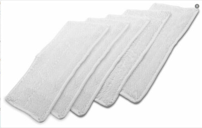 5x Ersatzbezüge für Vileda Steam XXL Power Pad Dampfreiniger Ersatzbezug waschb