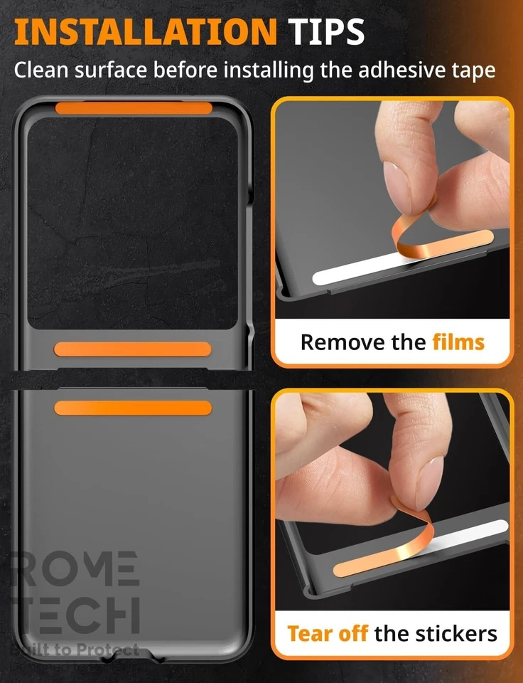 Funda Rome Tech para Motorola Razr 40 Ultra y Razr+ 2023 MagSafe Funda con clip para cinturón Foto 3 de 4