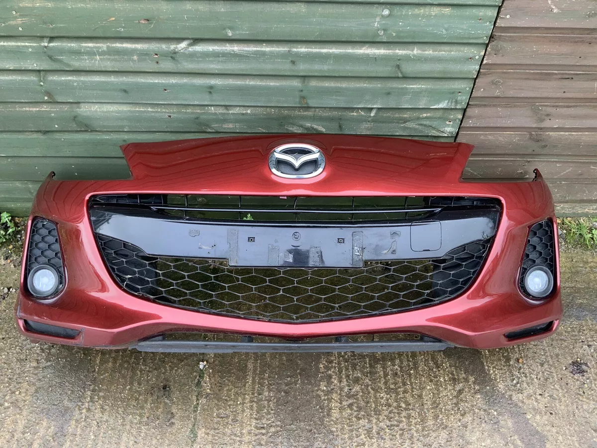 2009 2014 MAZDA 3 MK2 SPORT FRONT BUMPER RED eBay