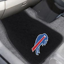 Fanmats 20599 Buffalo Bills NFL Team 2-PC Embroidered Floor Mat Set