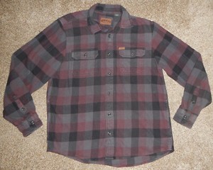 multicolor flannel jacket