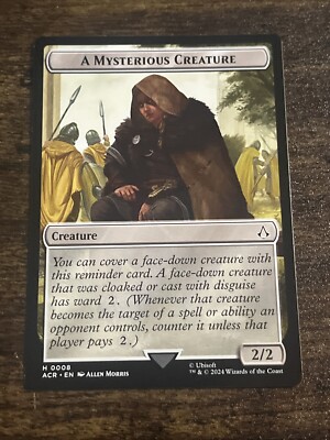 A Mysterious Creature 0008 Token Assassin's Creed Universes Beyond MTG S2797* | eBay A Mysterious Creature 0008 Token Assassin's Creed Universes Beyond MTG S2797* | eBay