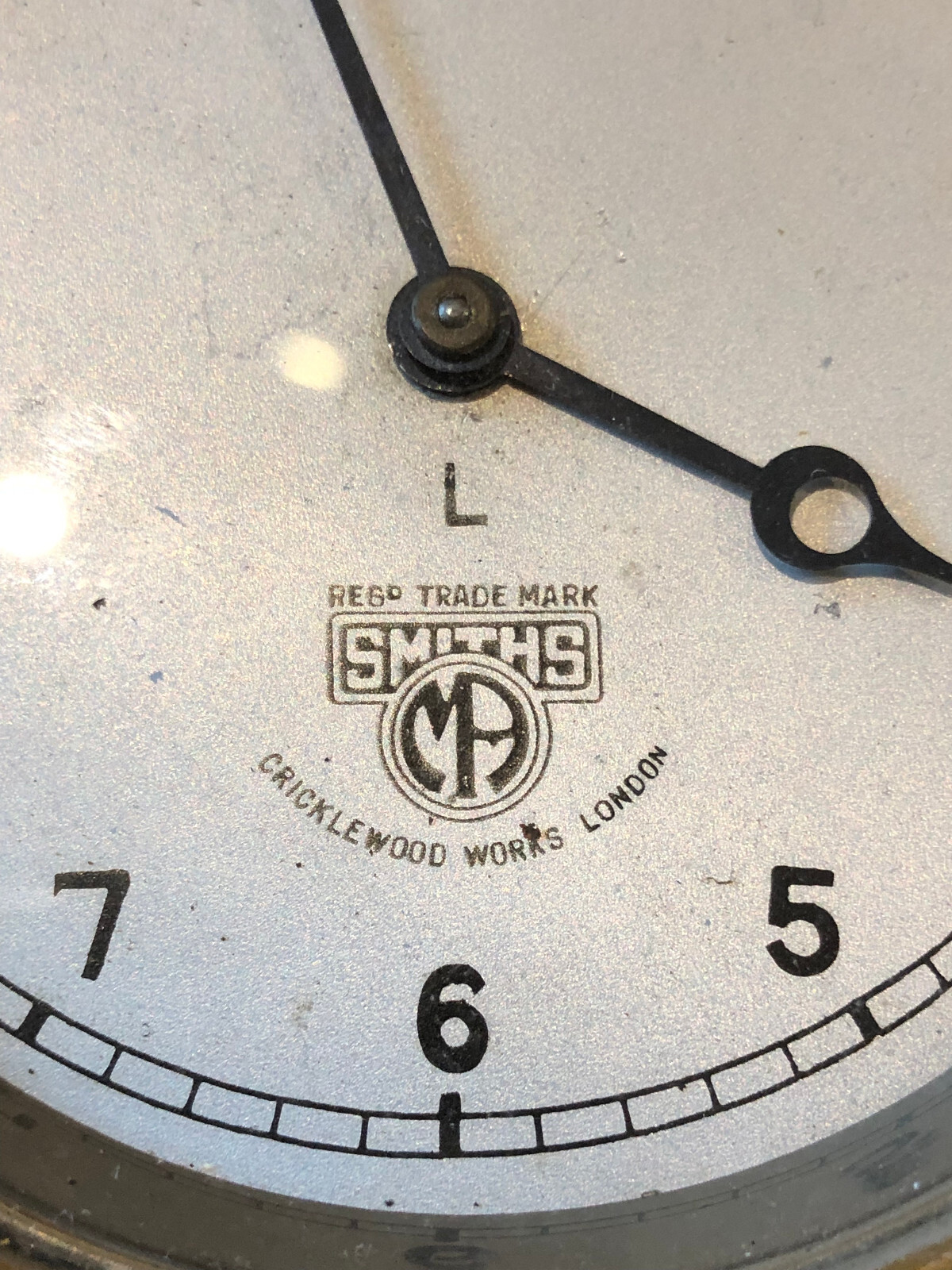 PreWar 1930s Smiths vintage Car Clock eBay