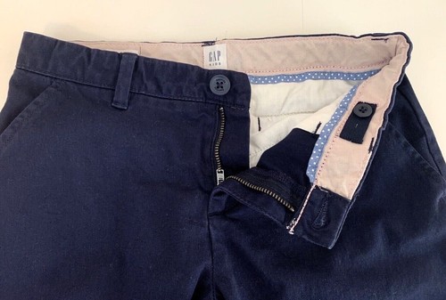 GAP KIDS Girls Uniform/Bermuda Shorts Size 14 R Navy Blue 100% Cotton - Picture 6 of 6