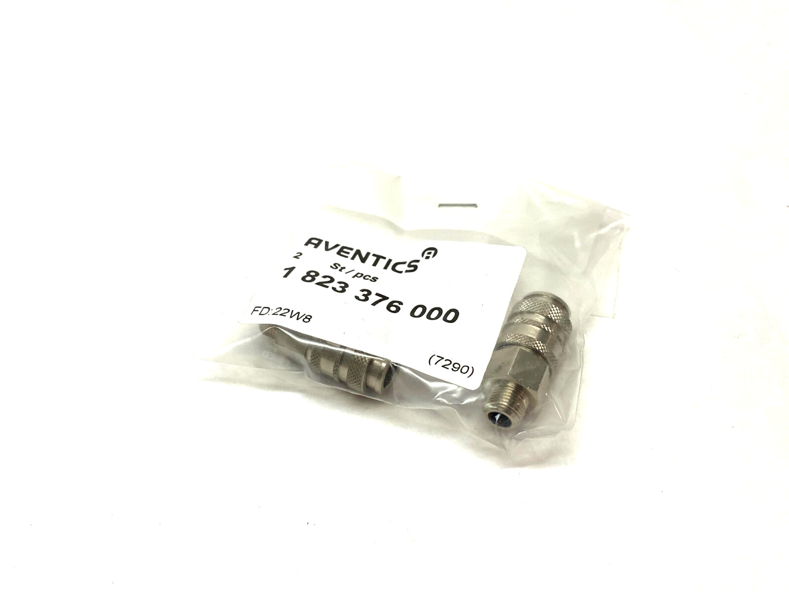 Bosch Aventics 1 823 376 000 Snap-On Hose Coupling PKG OF 2