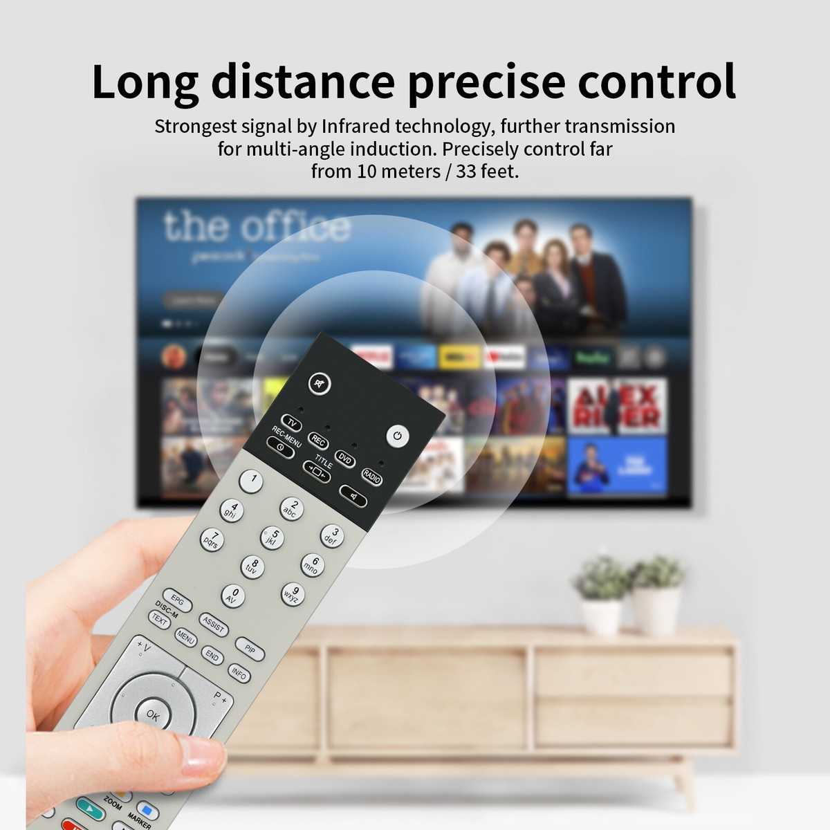 Replacement Remote Control for Loewe TV Individual 32 40 46