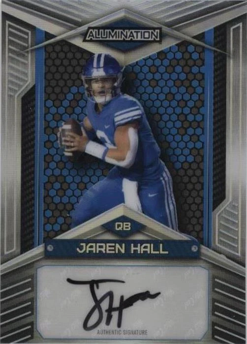 2023 Wild Card Alumination Draft Jaren Hall #AB-63