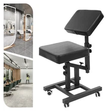 Hair Chair 180?? Adjustable Chair Multiple Use Chair with Universal Wheels