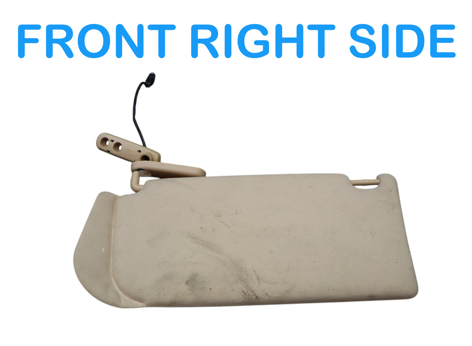 03-12 Maserati Quattroporte Front Right Passenger Side Sunvisor Sun Visor Oem