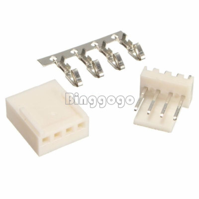 50Stks KF2510-4P 2.54mm Pin Header+Terminal+Housing Connector Kits