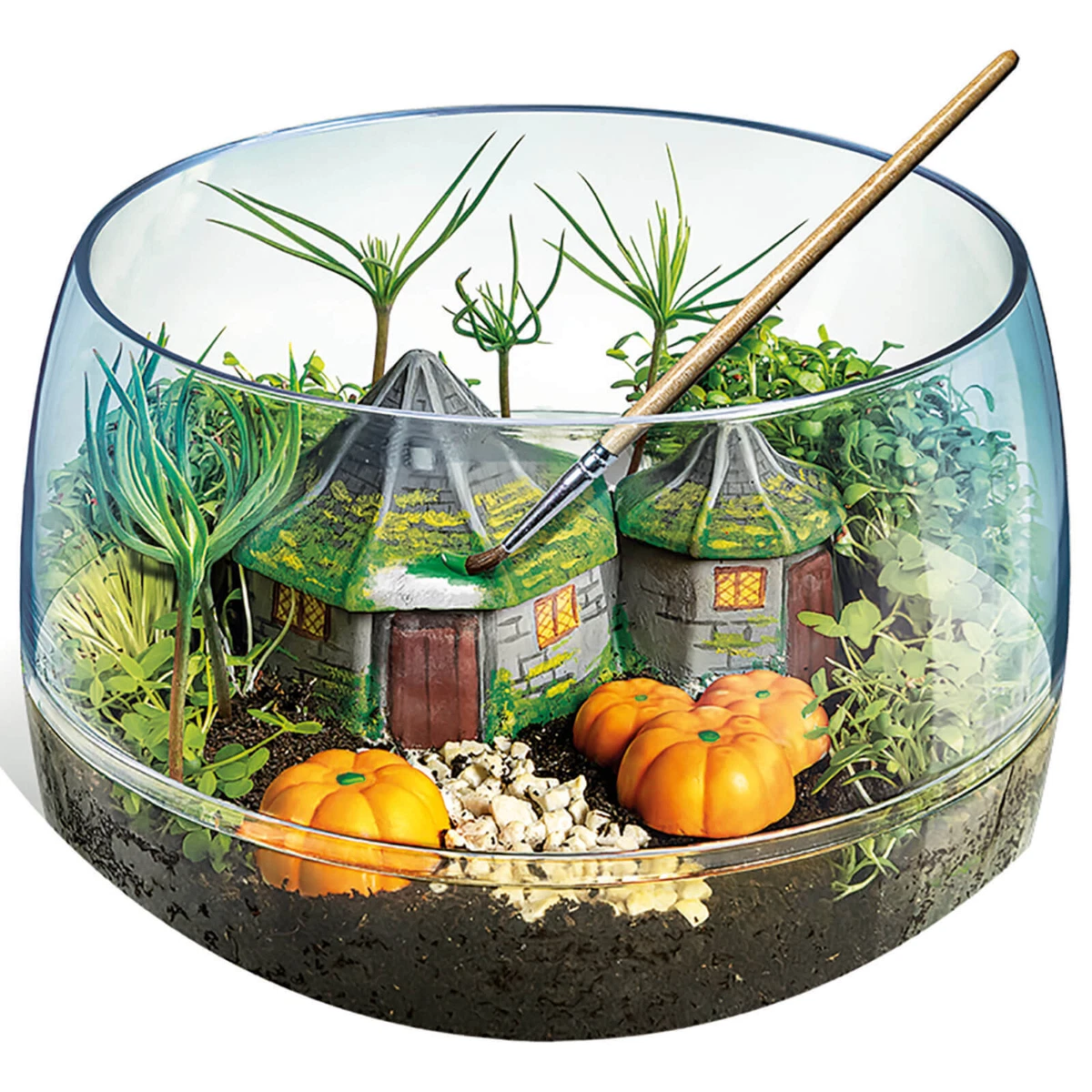 let's make Hagrid's Hut terrarium together 🌿 this is so cute! #wizar