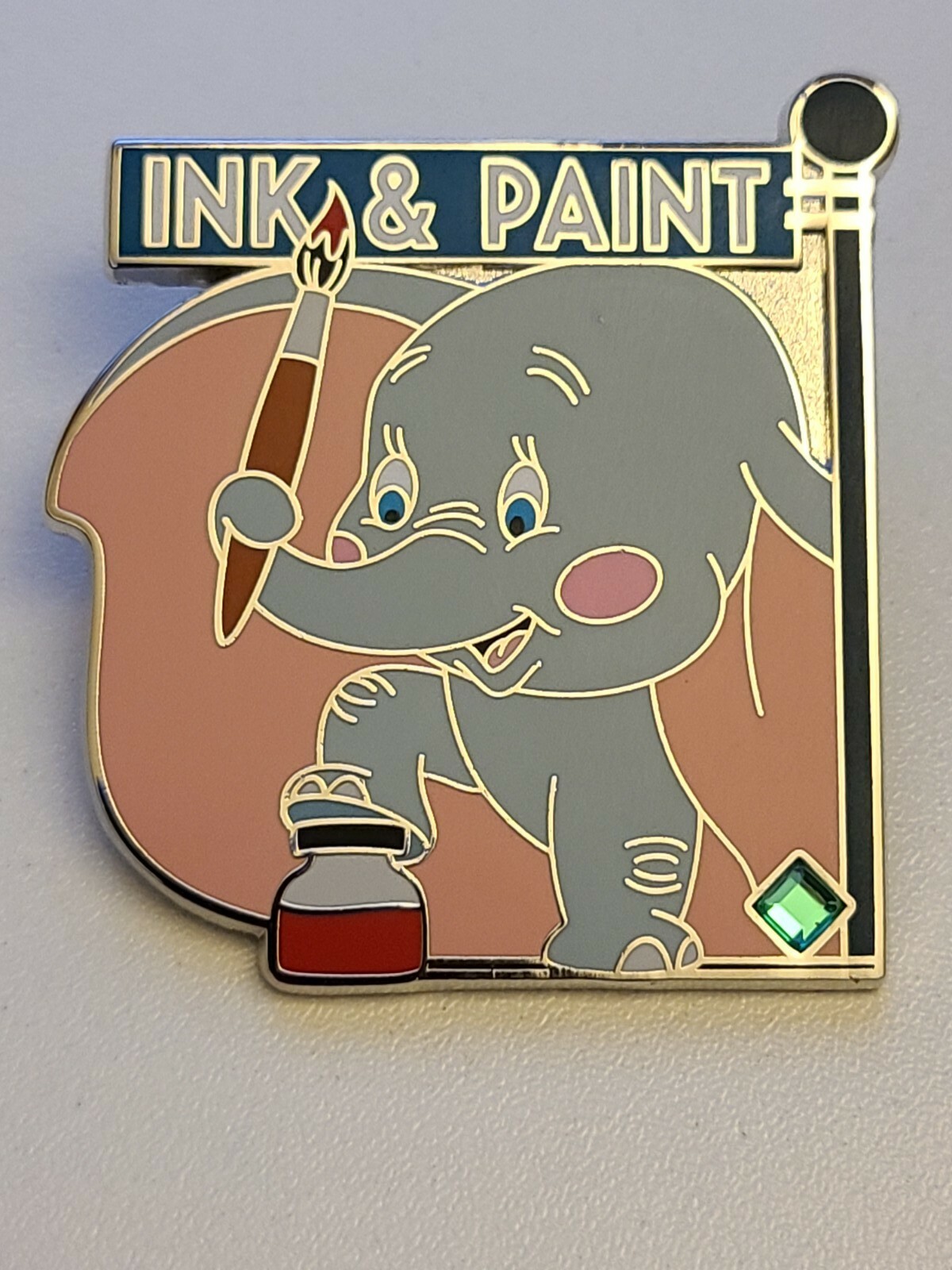 Disney 20 Yrs Trading Favorite Memories Artist Mystery Set Dumbo Ink & Paint Pin