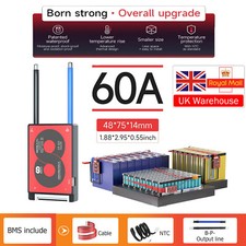 Daly BMS 14S 48V 40A-60A Li-ion Battery BMS with Balance+NTC for 14S 48V Pack