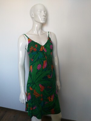 MISS SIXTY green sleeveless dress size L | eBay