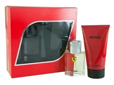 Ferrari Red Cologne for Men 2 Piece Gift Set -2.5 oz EDT spray+5.0 oz Shower Gel