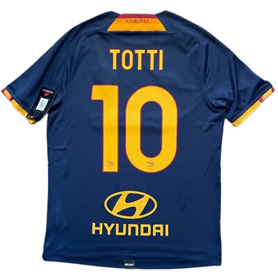 2021/22 AS Roma Fourth Jersey #10 Totti Medium New Balance 4th