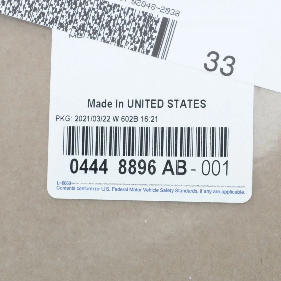 2003-2011 JEEP DODGE CHRYSLER JUNTA DA PANELA DE ÓLEO DO MOTOR GENUÍNO NOVO MOPAR 4448896AB - Imagem 4 de 4