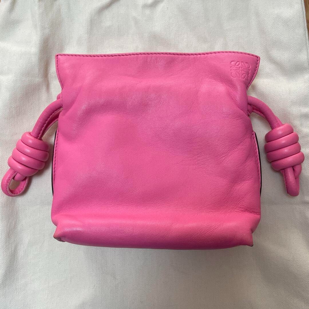 Authentic Loewe Mini Flamenco Shoulder Bag Clutch Anagram Authentic Loewe Mini Flamenco Shoulder Bag Clutch Anagram